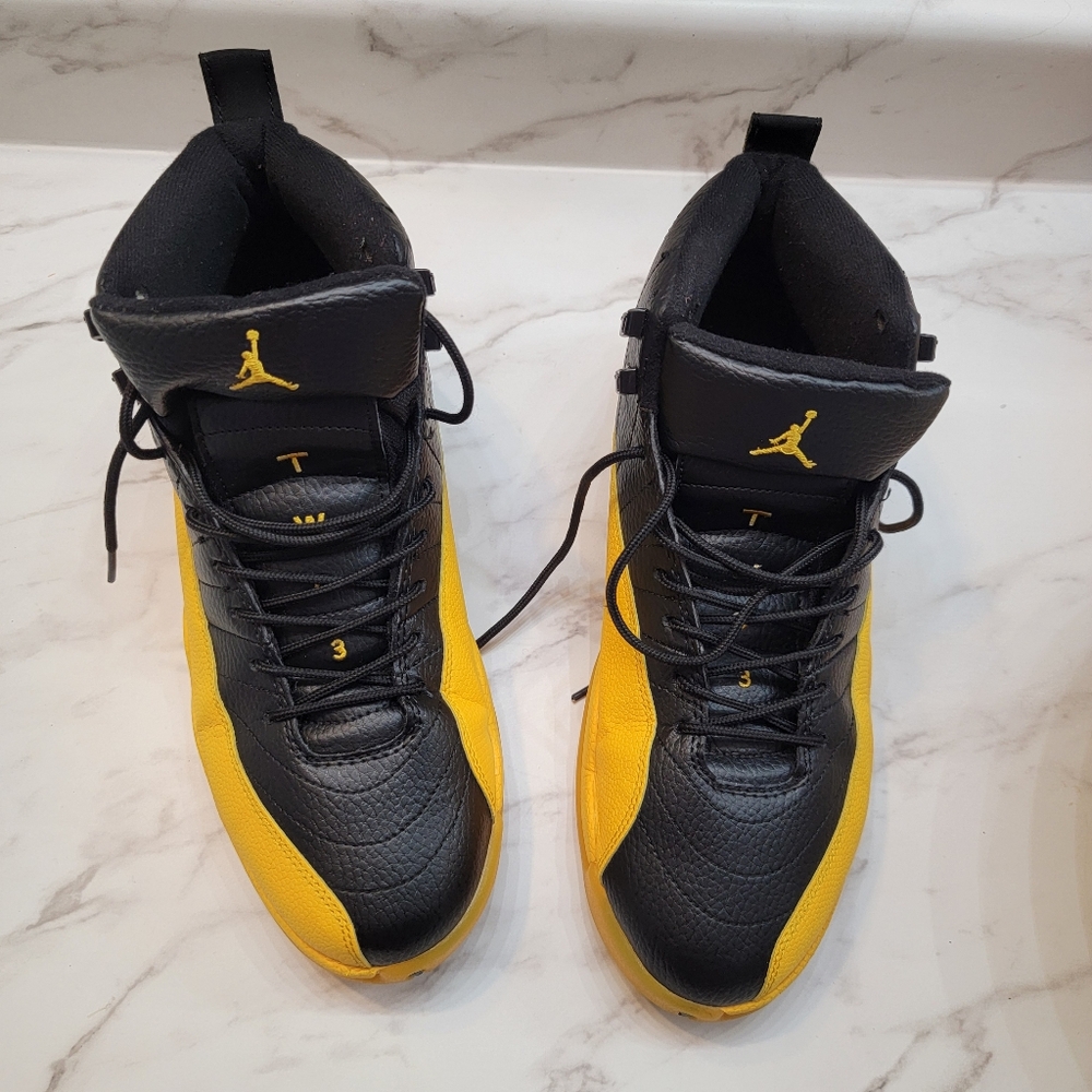 Nike Air Jordan 12 Retro University Gold Size 11 130690–070 OG XII Black Taxi